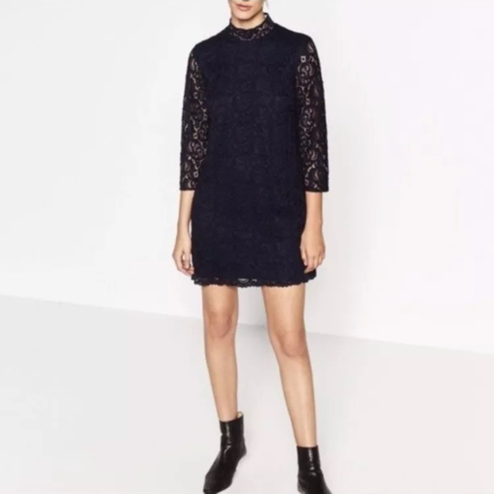 NWT Zara Lace dress mini size L
